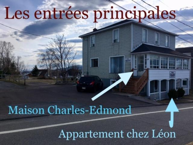 Appartement Chez Leon Grandes-Bergeronnes Ngoại thất bức ảnh